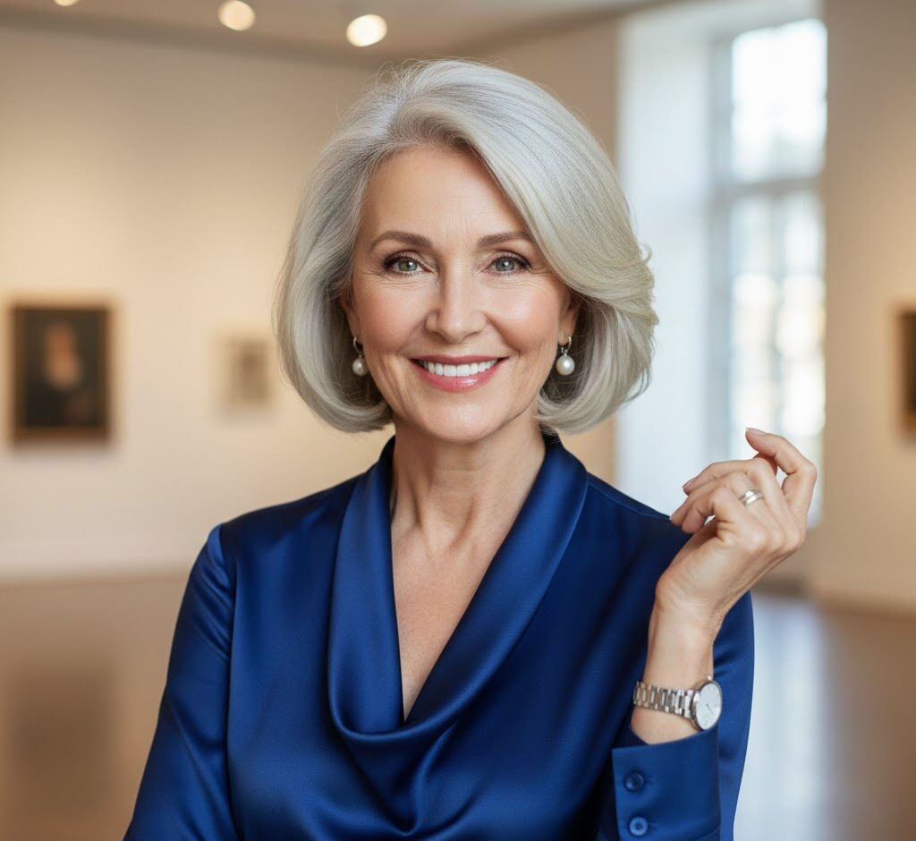 Confident woman after a successful face lift, illustrating the long-term value and investment of the cosmetic procedure.